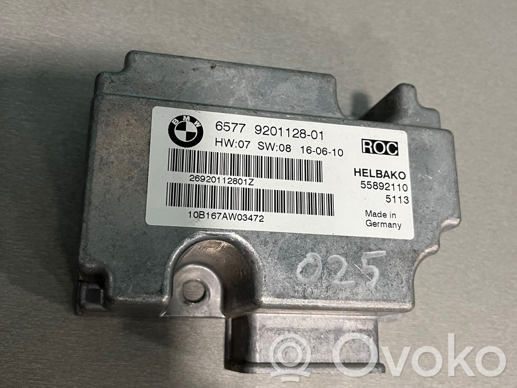 Module de contrôle airbag   9201128,55892110,65779201128