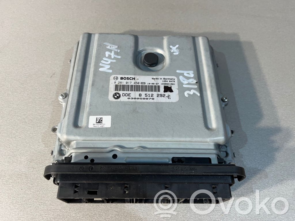 BMW 3 E90 E91 Engine control unit/module 