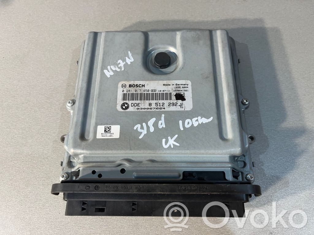 BMW 3 E90 E91 Engine control unit/module 