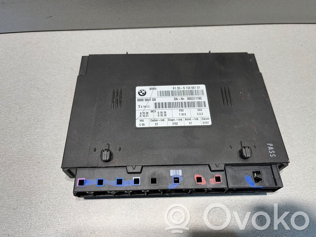 BMW 3 E92 E93 Seat control module 