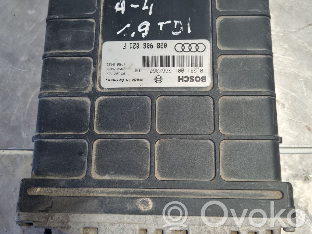 Engine control unit/module   028906021F,0281001366,0281001367