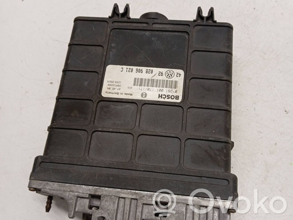 Engine control unit/module   028906021C,28RTD288,0281001170