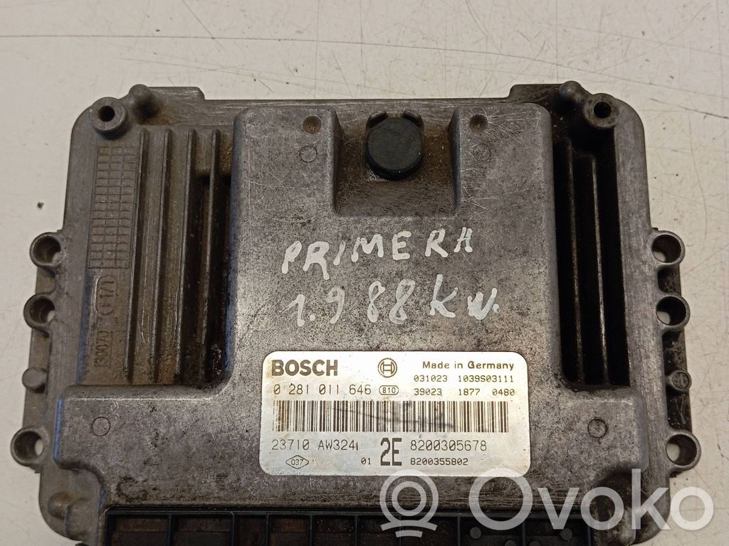 Nissan Primera Engine control unit/module 