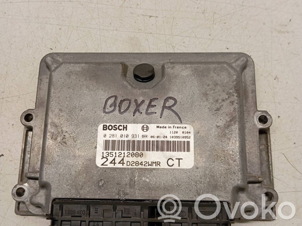 Peugeot Boxer Engine control unit/module 