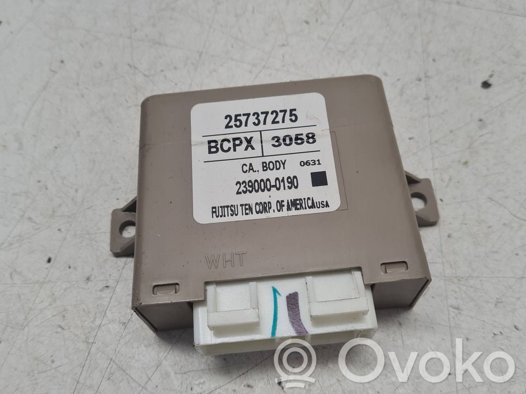 Cadillac SRX Seat control module 