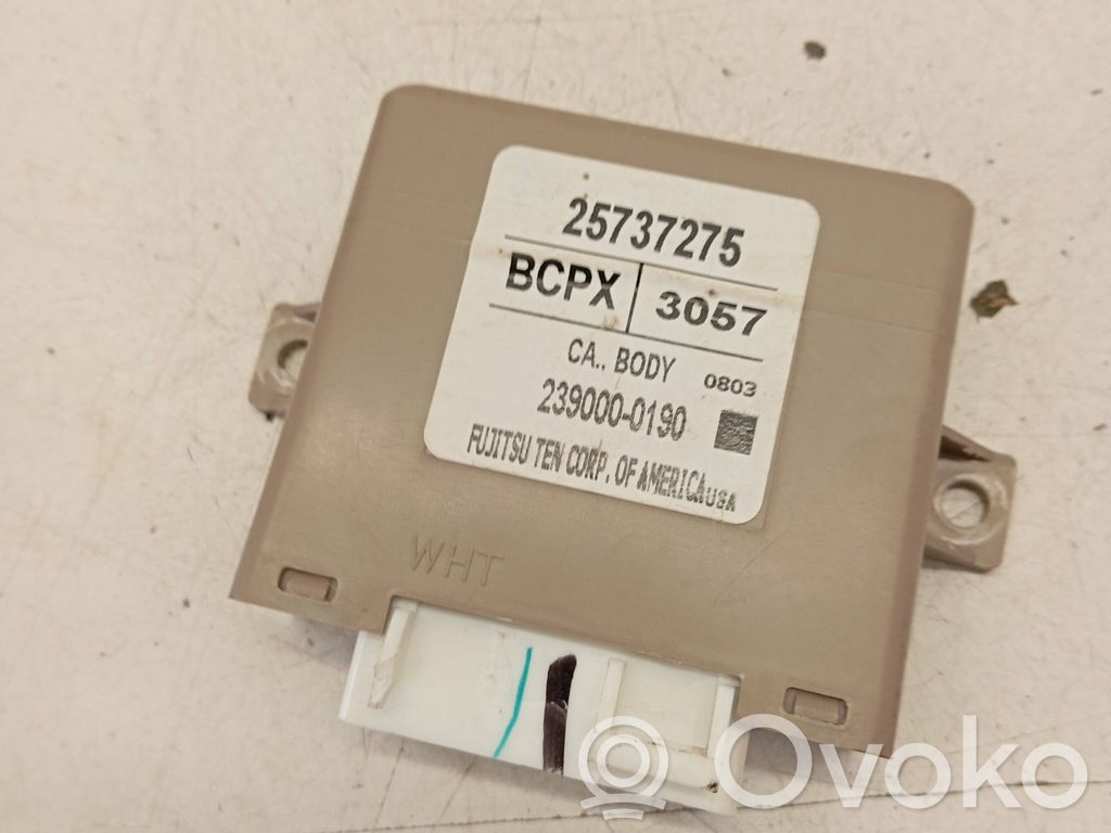 Cadillac SRX Seat control module 