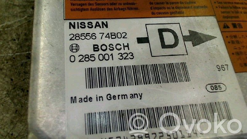 Nissan Micra C+C Airbag control unit/module 