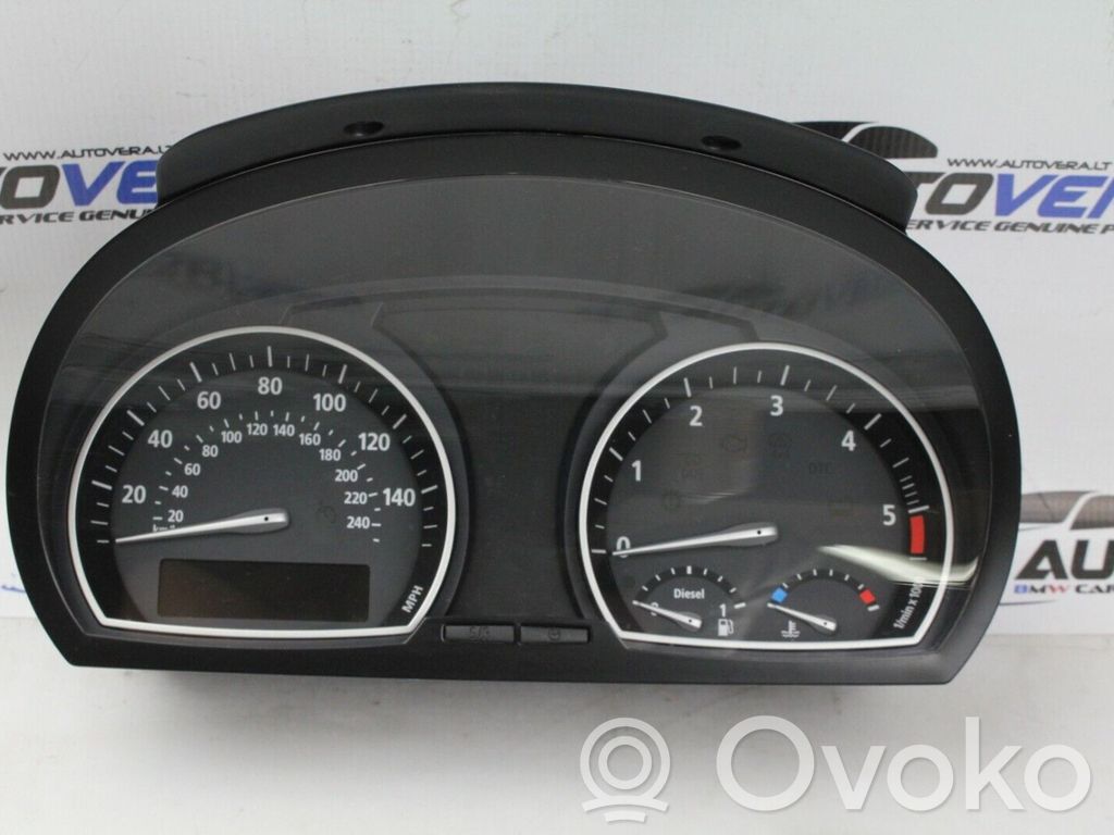 BMW X3 E83 Speedometer (instrument cluster) 