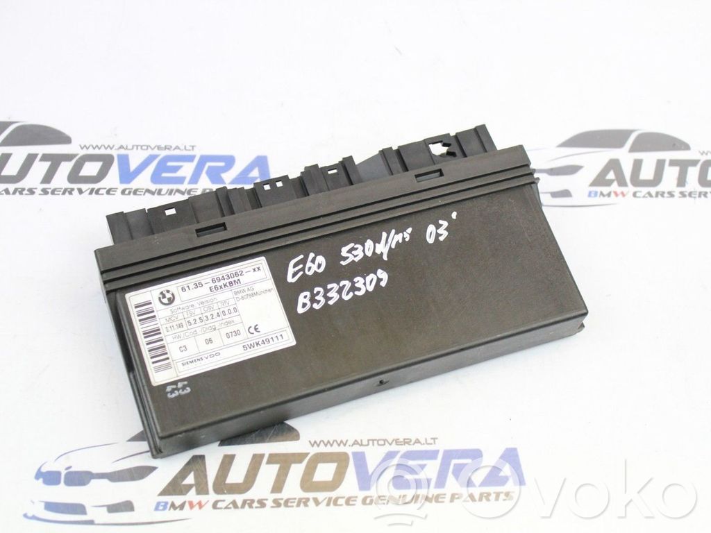 BMW 6 E63 E64 Other control units/modules 