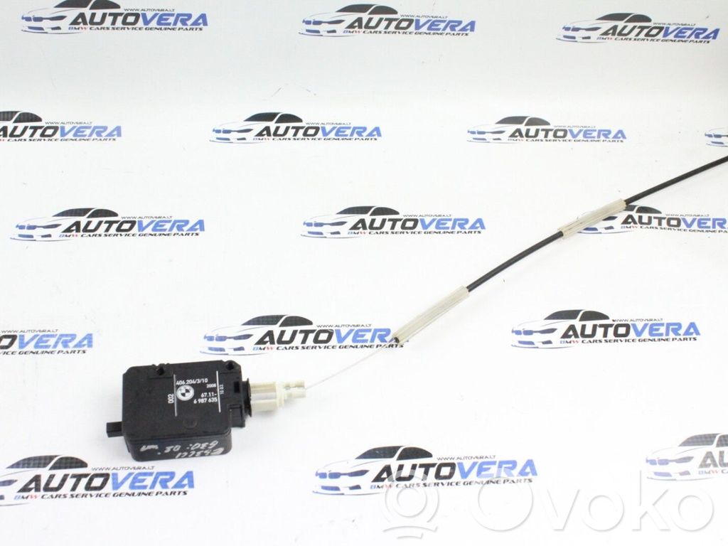 BMW 6 E63 E64 Fuel tank cap lock 