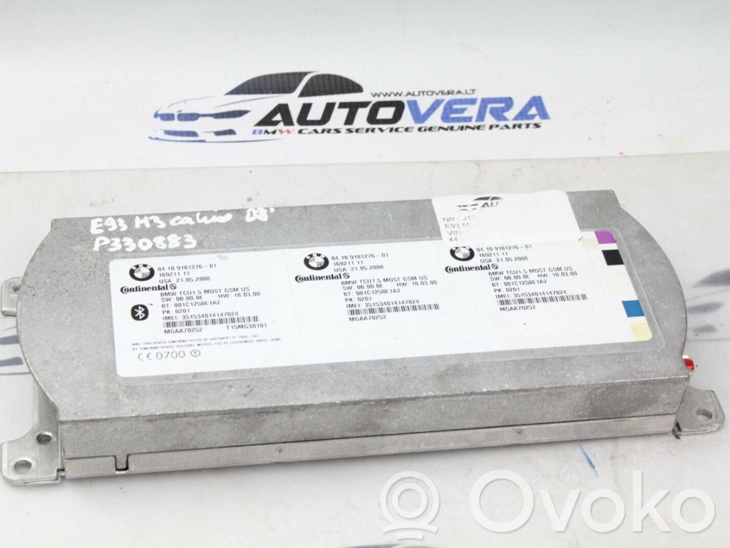 Bluetooth Modul Steuergerät   9181276