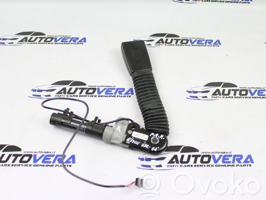 BMW 6 E63 E64 Hebilla del cinturón delantero 