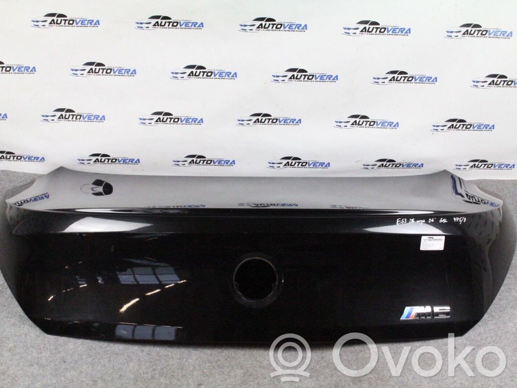 BMW 6 E63 E64 Galinis dangtis (bagažinės) 