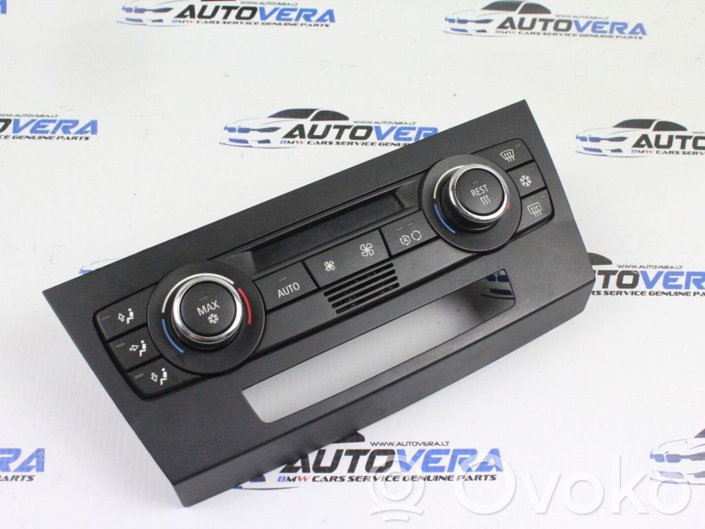 BMW 3 E92 E93 Gaisa kondicioniera / klimata kontroles / salona apsildes vadības bloks (salonā) 