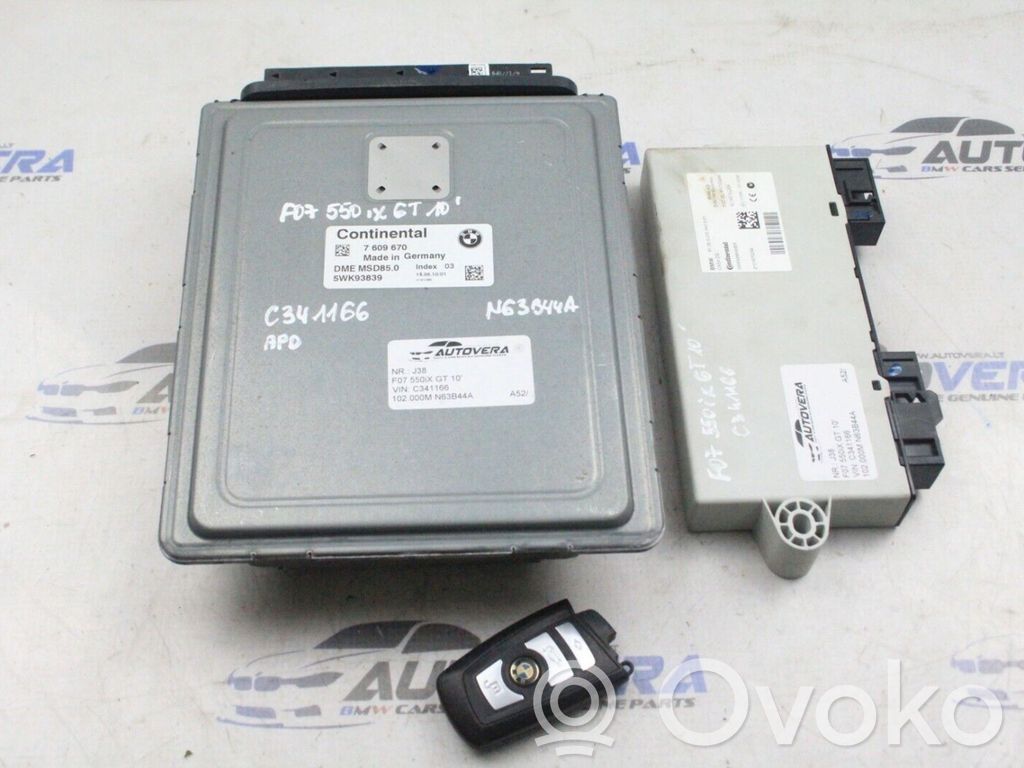 BMW 5 GT F07 Sterownik / Moduł ECU 