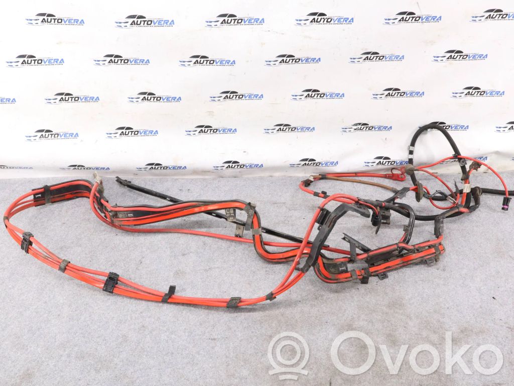 BMW 3 F30 F35 F31 Plus / Klema / Przewód akumulatora 