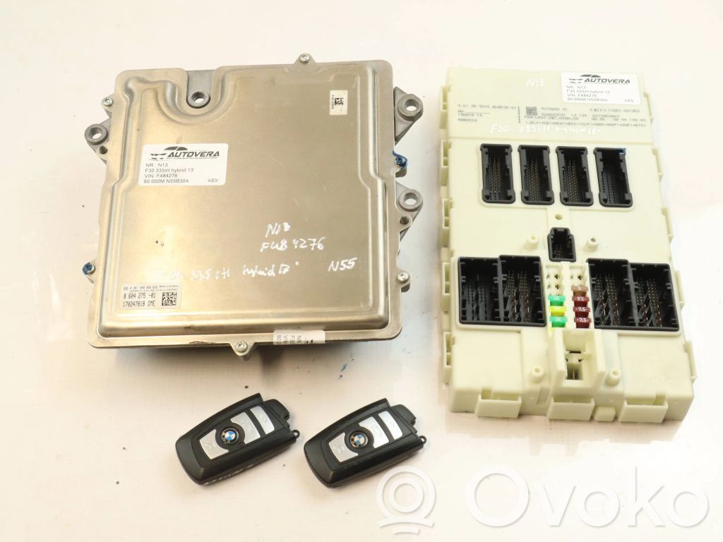 BMW 3 F30 F35 F31 Kit cu ECU motor și set închidere uși 