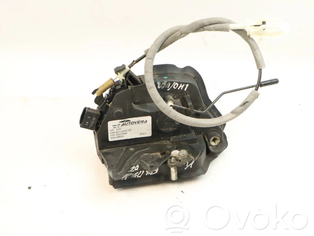 BMW 3 E46 Front door lock 