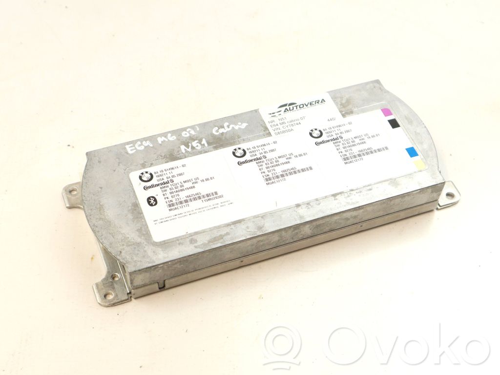 Unidad de control/módulo de bluetooth   9149614,16921111