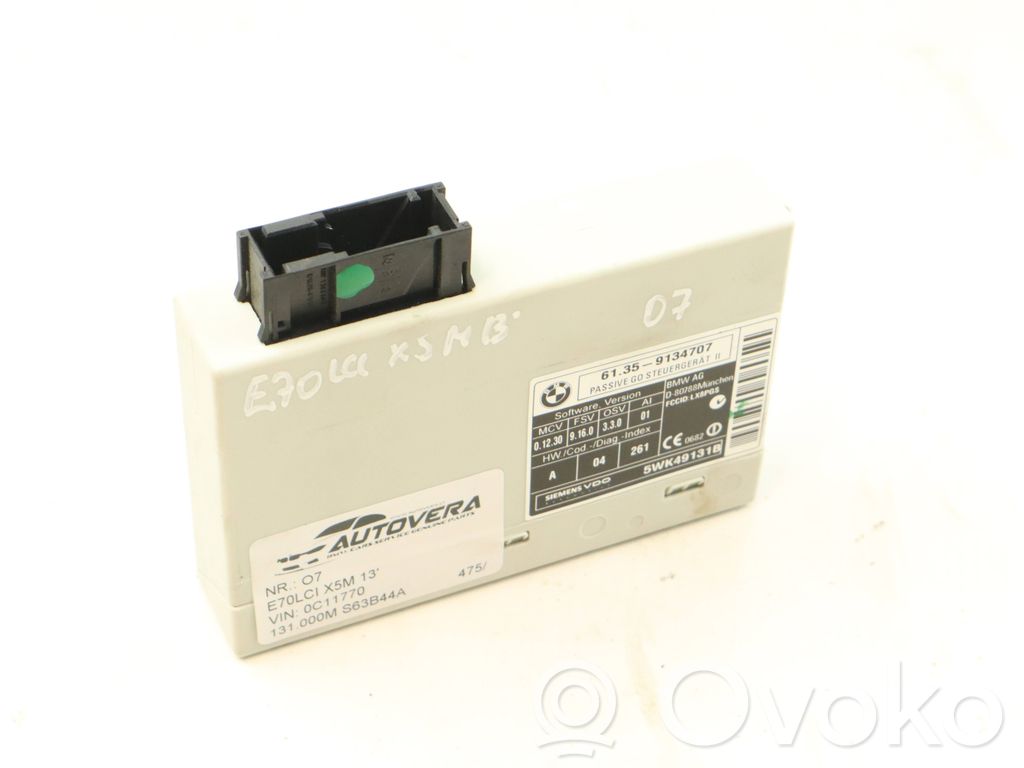 Unidad de control/módulo del control remoto   9134707,5WK49131B
