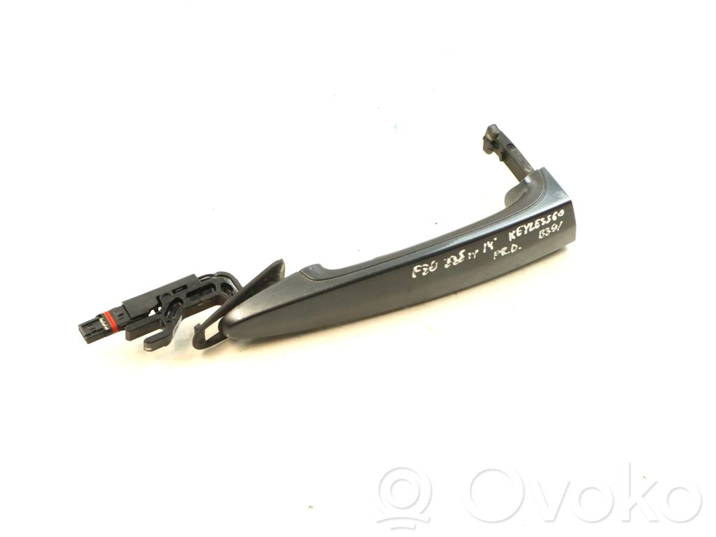 BMW 3 F30 F35 F31 Klamka zewnętrzna drzwi przednich 