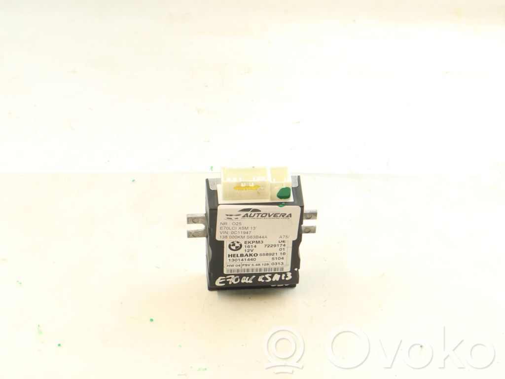 BMW X5M E70 Fuel injection pump control unit/module 