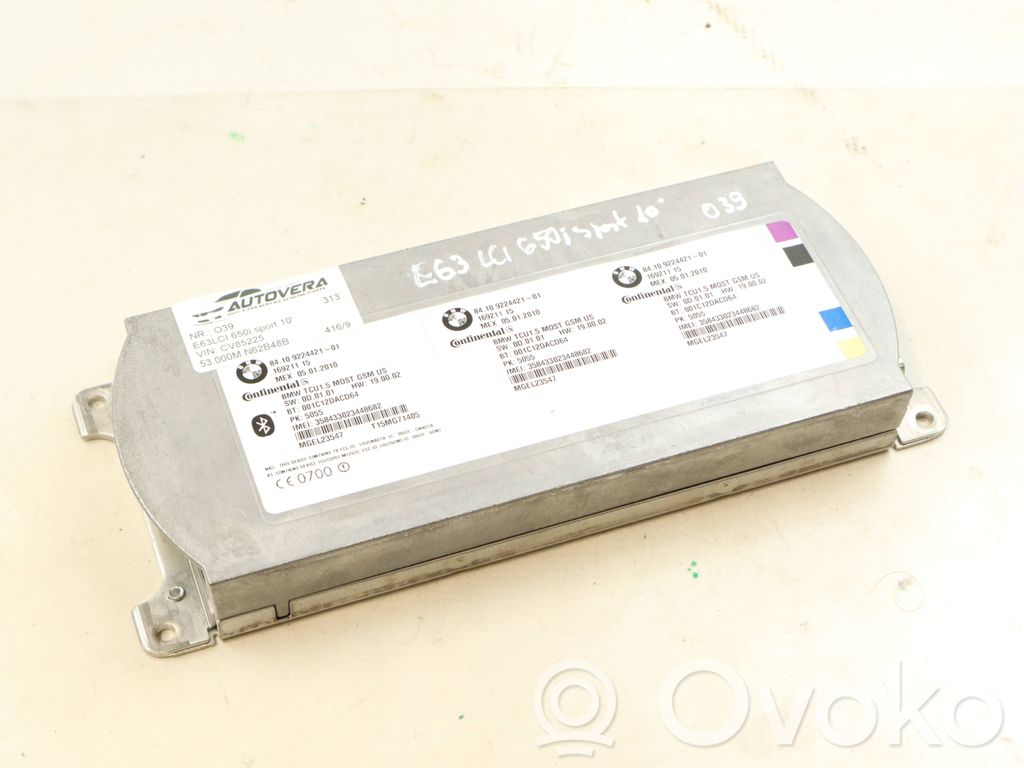 BMW 6 E63 E64 Bluetooth modulis 