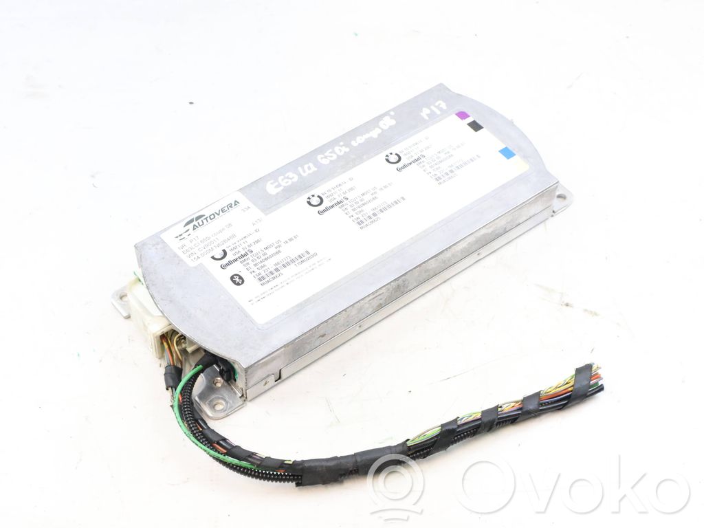 BMW 6 E63 E64 Bluetooth control unit module 