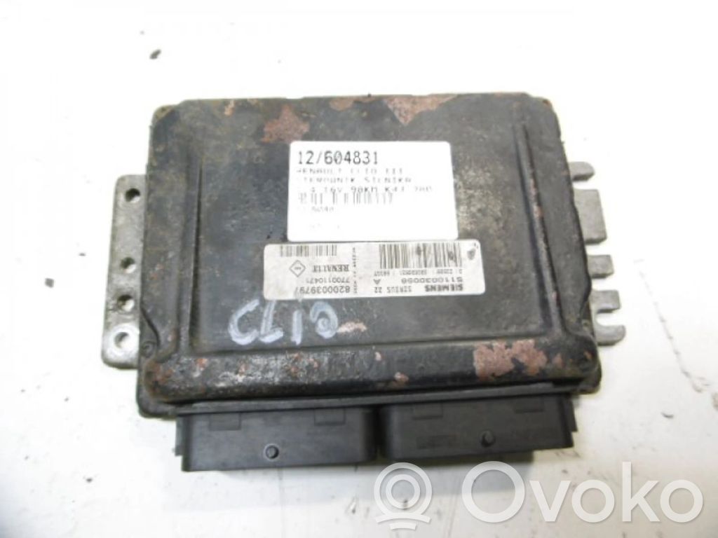 Renault Clio III Engine control unit/module ECU 