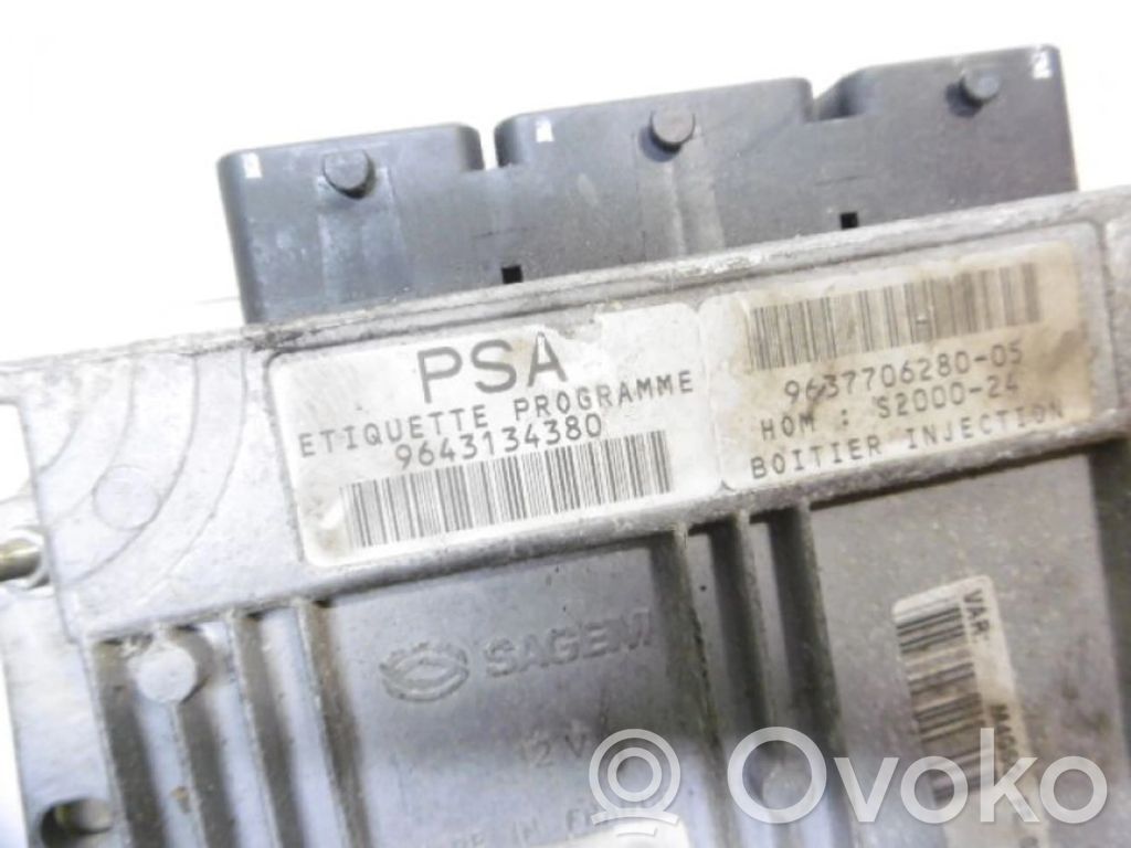 Engine control unit/module ECU   9643134380,9643134380