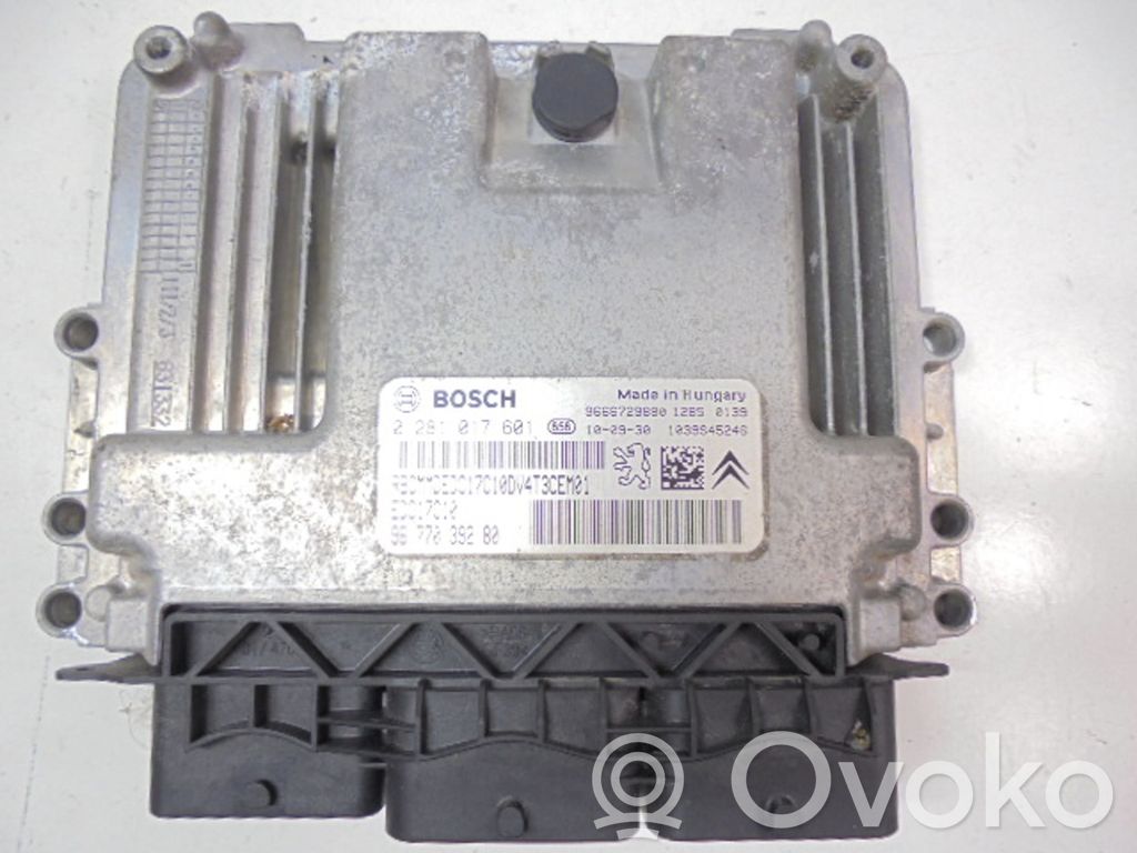 Peugeot 206+ Engine control unit/module ECU 