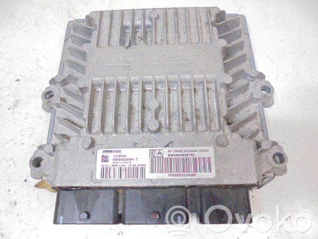 Peugeot 407 Engine control unit/module ECU 