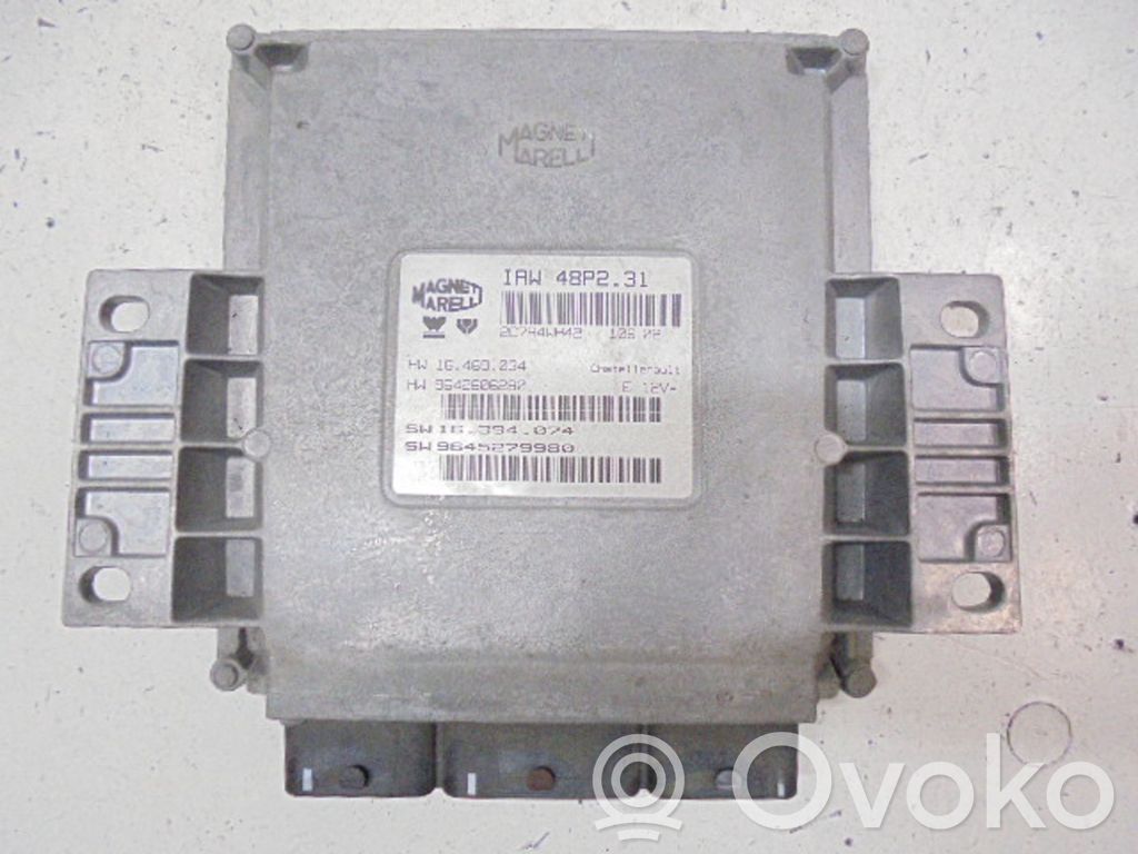 Citroen C5 Galios (ECU) modulis 