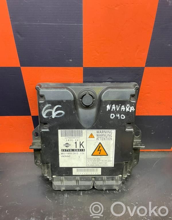 Nissan NP300 Engine control unit/module 