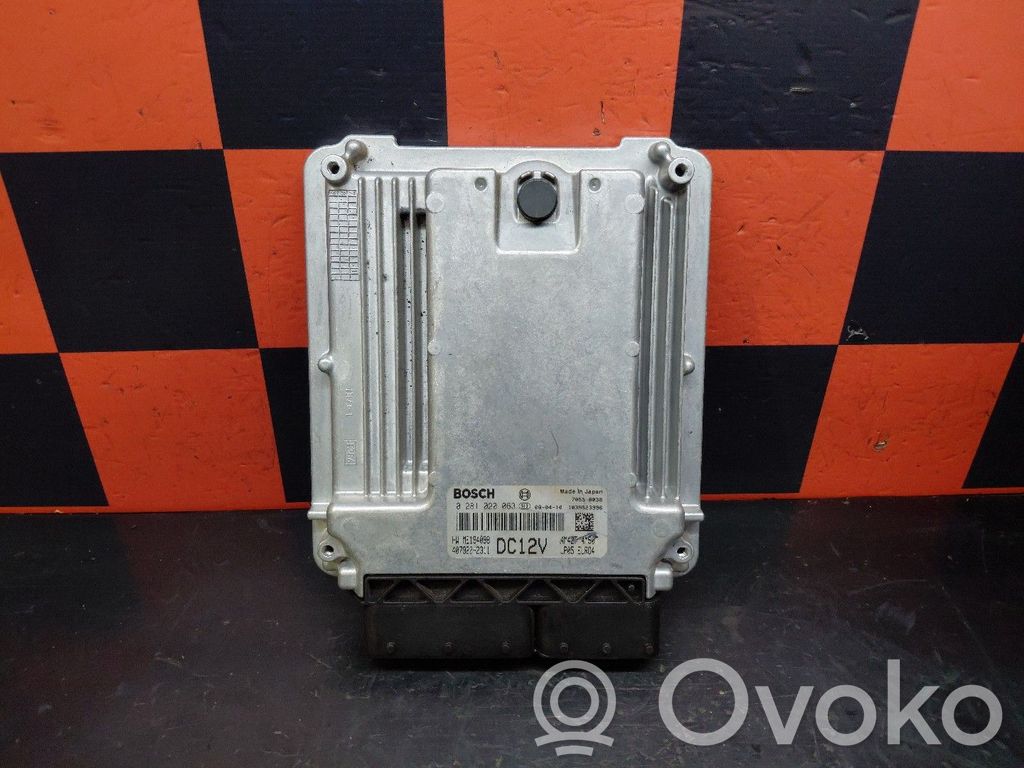 Engine control unit/module   BOSCH,0281020063,ME194098