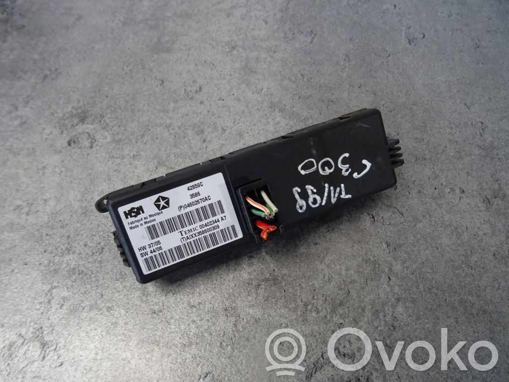 Chrysler 300 - 300C Seat control module 