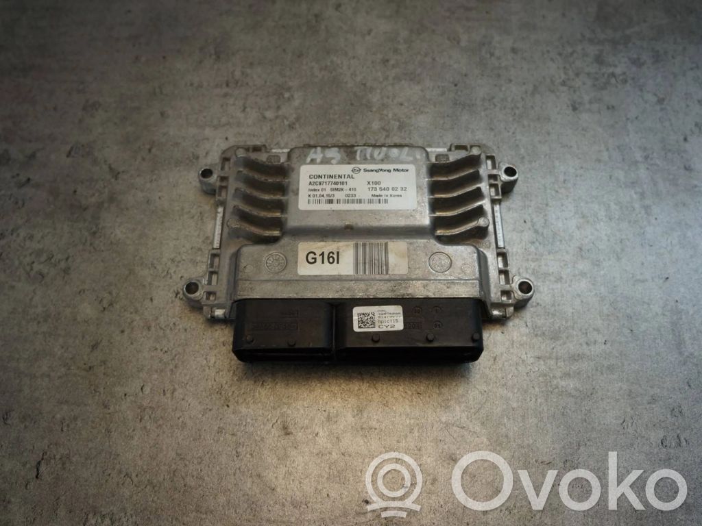 SsangYong Tivoli Variklio valdymo blokas 