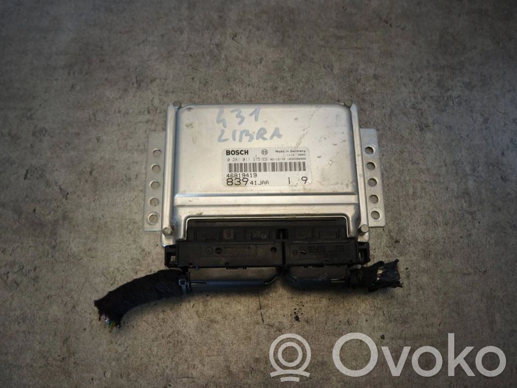 Lancia Lybra Engine control unit/module 