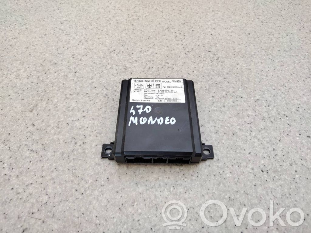 Immobilizer control unit/module   94BB19A366AA,9330065125