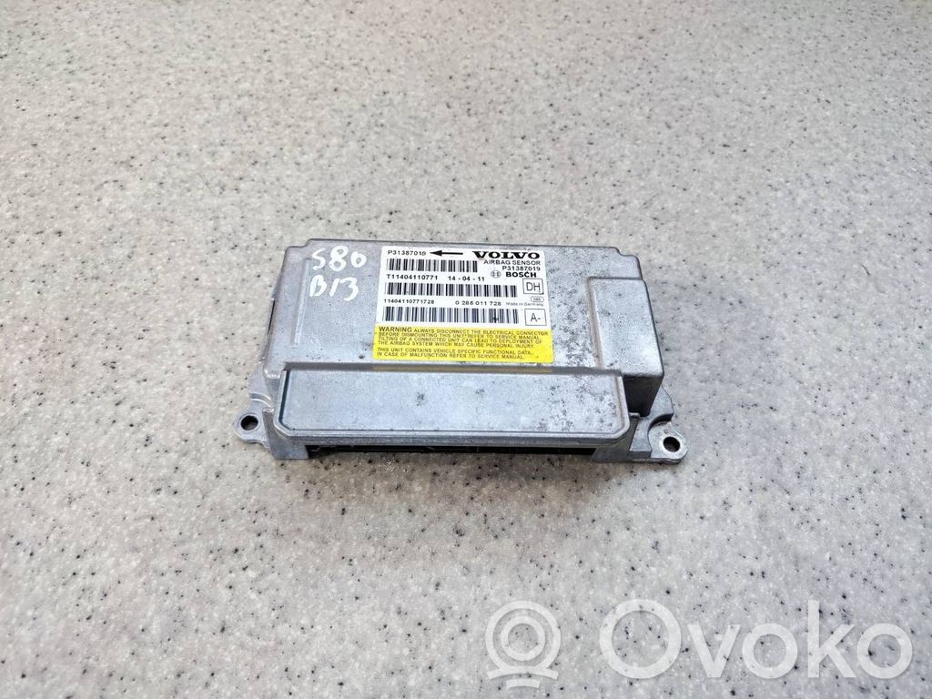 Airbag control unit/module   31387019