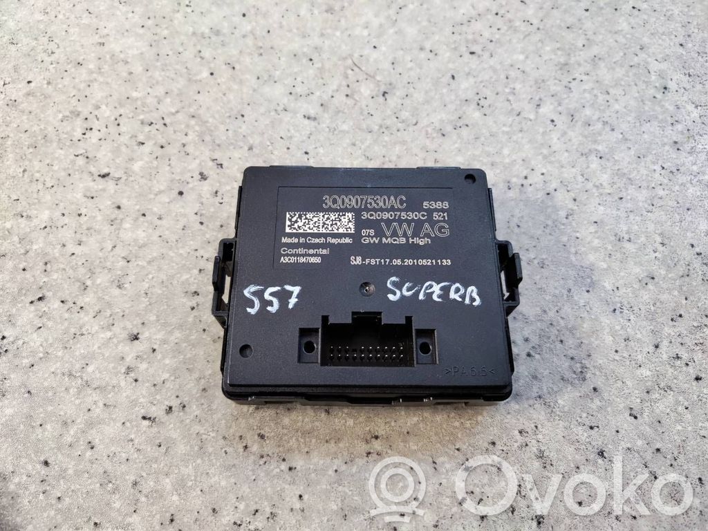 Skoda Superb B8 (3V) Módulo de control Gateway 
