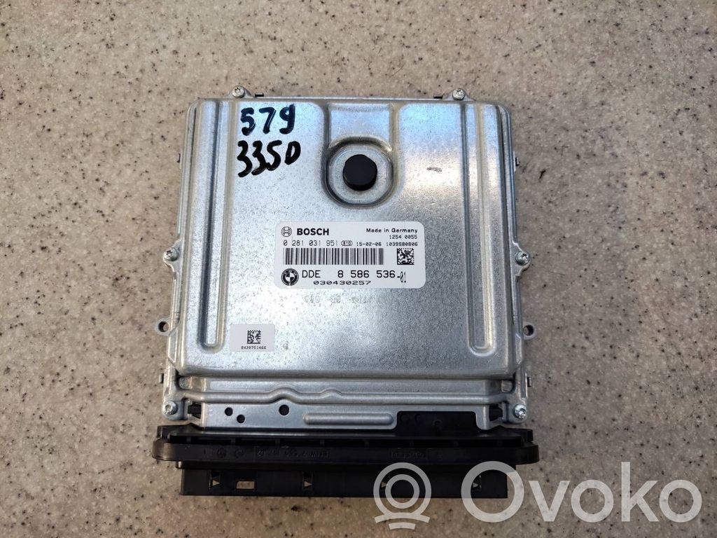 Engine control unit/module   858653630,8586536