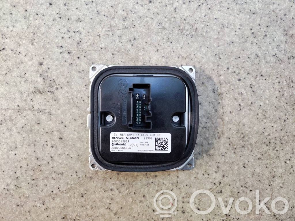 Renault Megane IV Módulo de control de balasto LED 