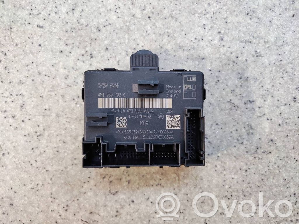 Audi A6 S6 C8 4K Door control unit/module 