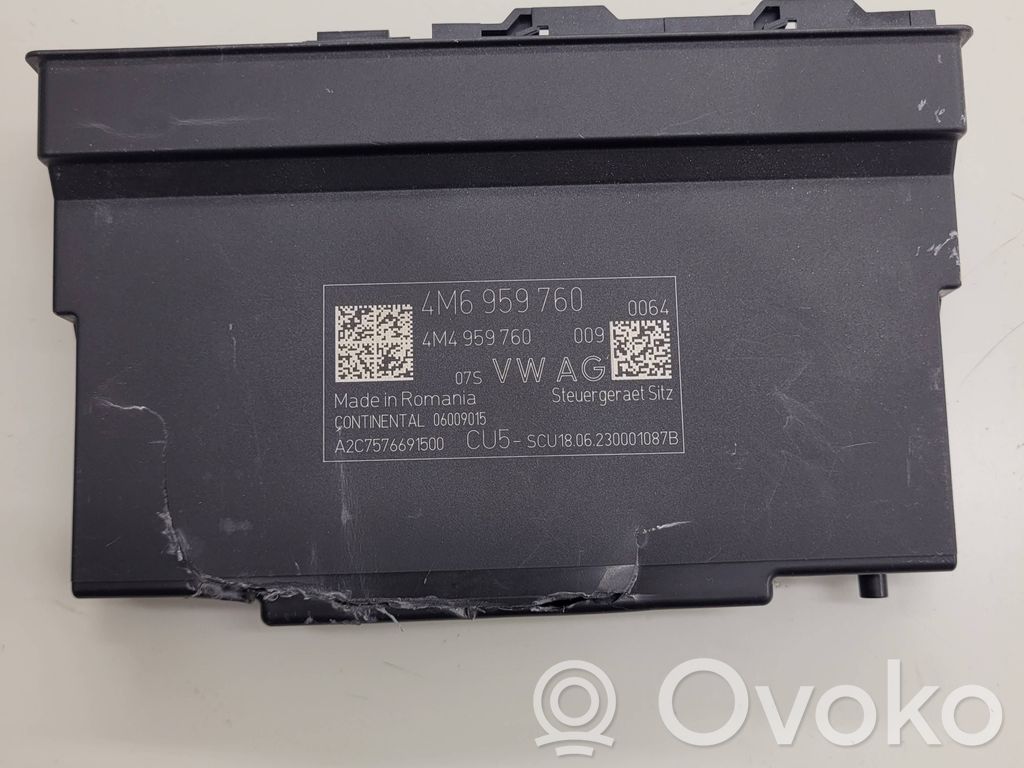 Seat control module   4M6959760,4M4959760,A2C7576691500