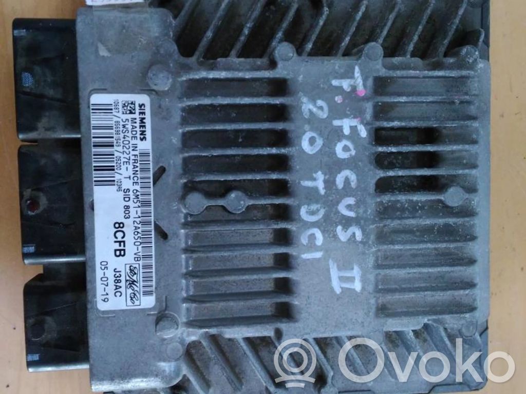 Unidad de control/módulo ECU del motor   6M5112A650VB