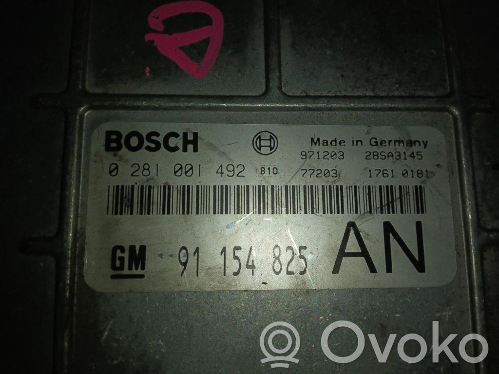 Opel Frontera A Engine control unit/module ECU 