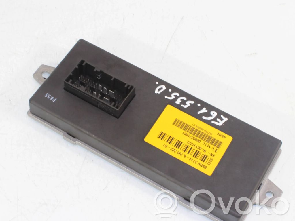 Other control units/modules   6768383,00131322,00003719B1