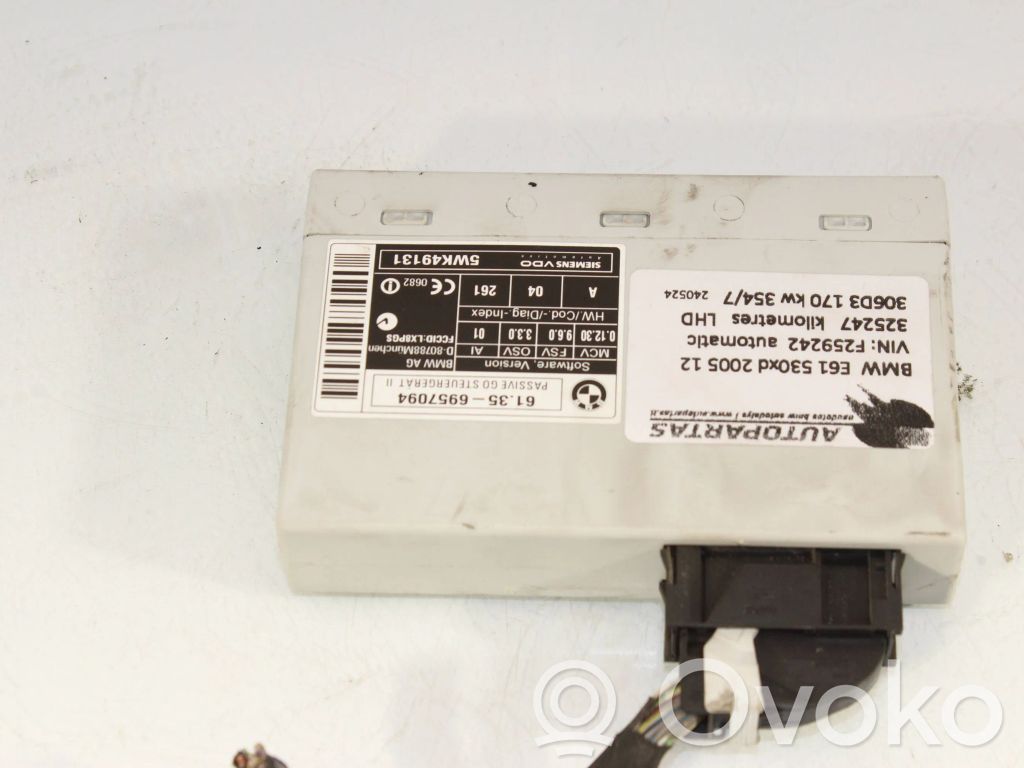 Unidad de control/módulo del control remoto   6957094,5WK49131,F259242,E615302