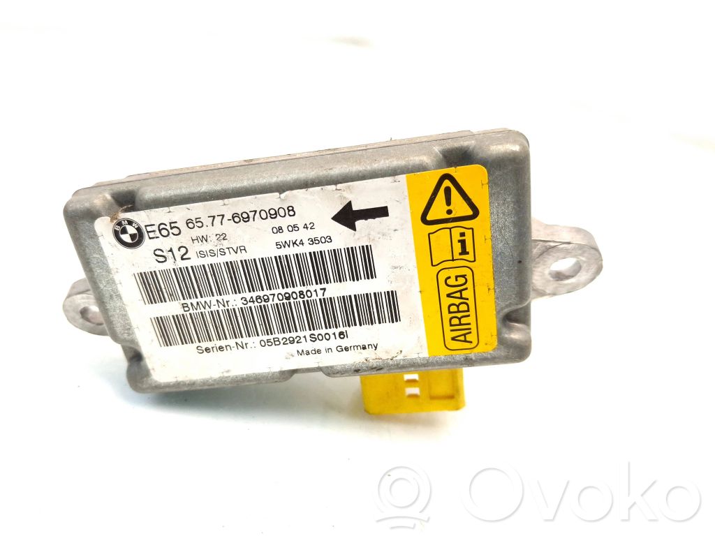 Airbag control unit/module   6970908,346970908017,5WK43503,05B2921S0016L